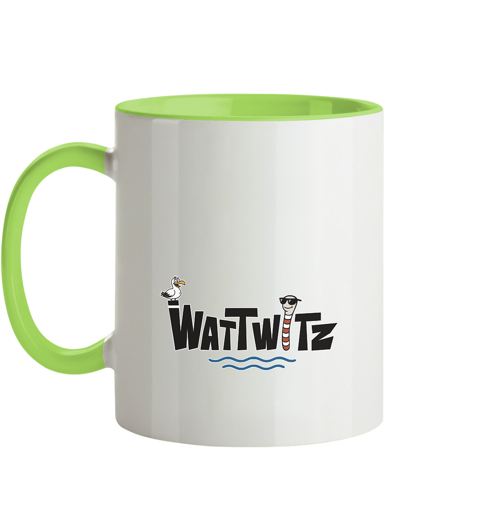 Watt? Agromöwe - Tasse zweifarbig