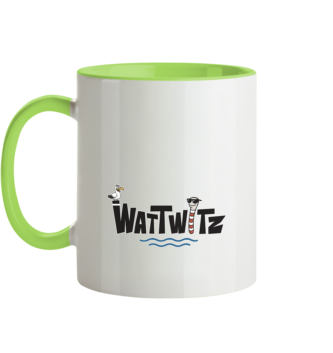Watt? Agromöwe - Tasse zweifarbig