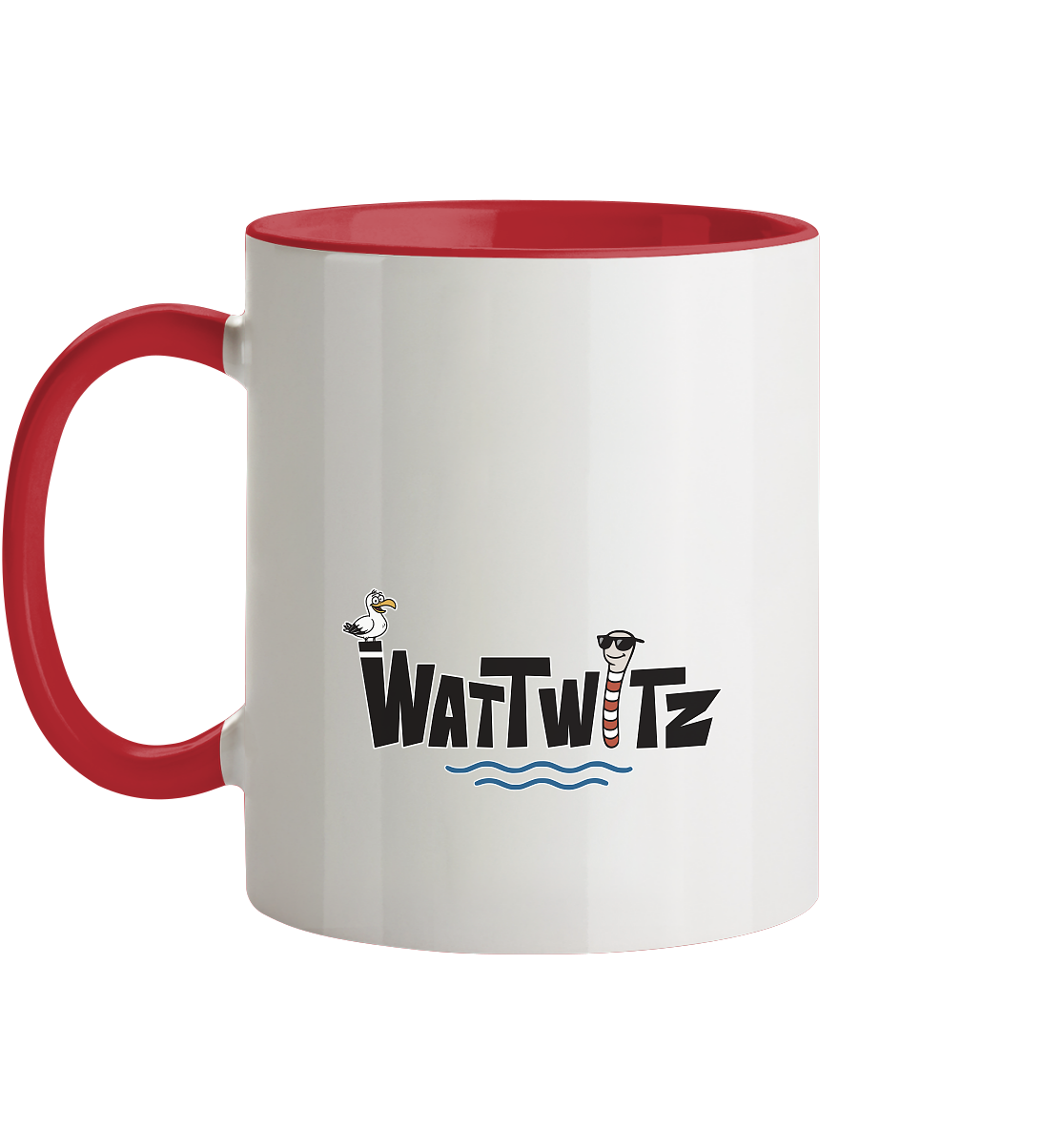 Watt? Agromöwe - Tasse zweifarbig