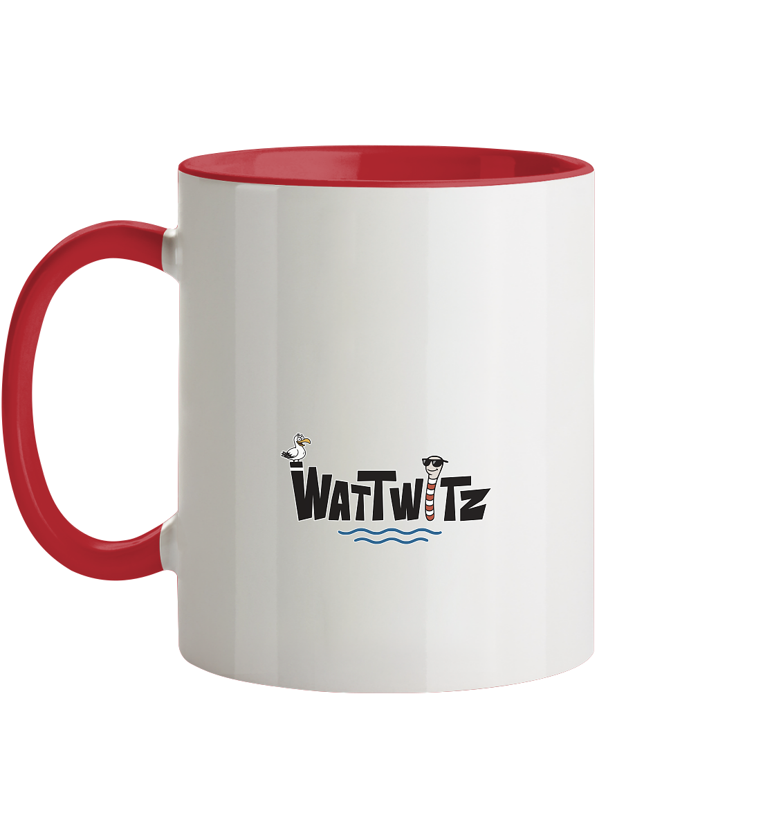 Watt`n Roll, Ebbe-Rock meets Schlick-Attack - Tasse zweifarbig