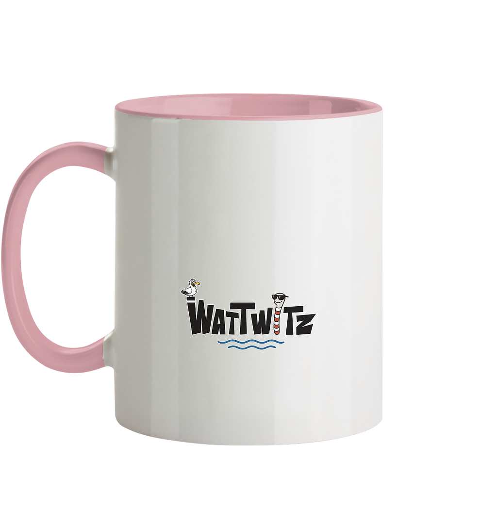 Watt`n Roll, Ebbe-Rock meets Schlick-Attack - Tasse zweifarbig