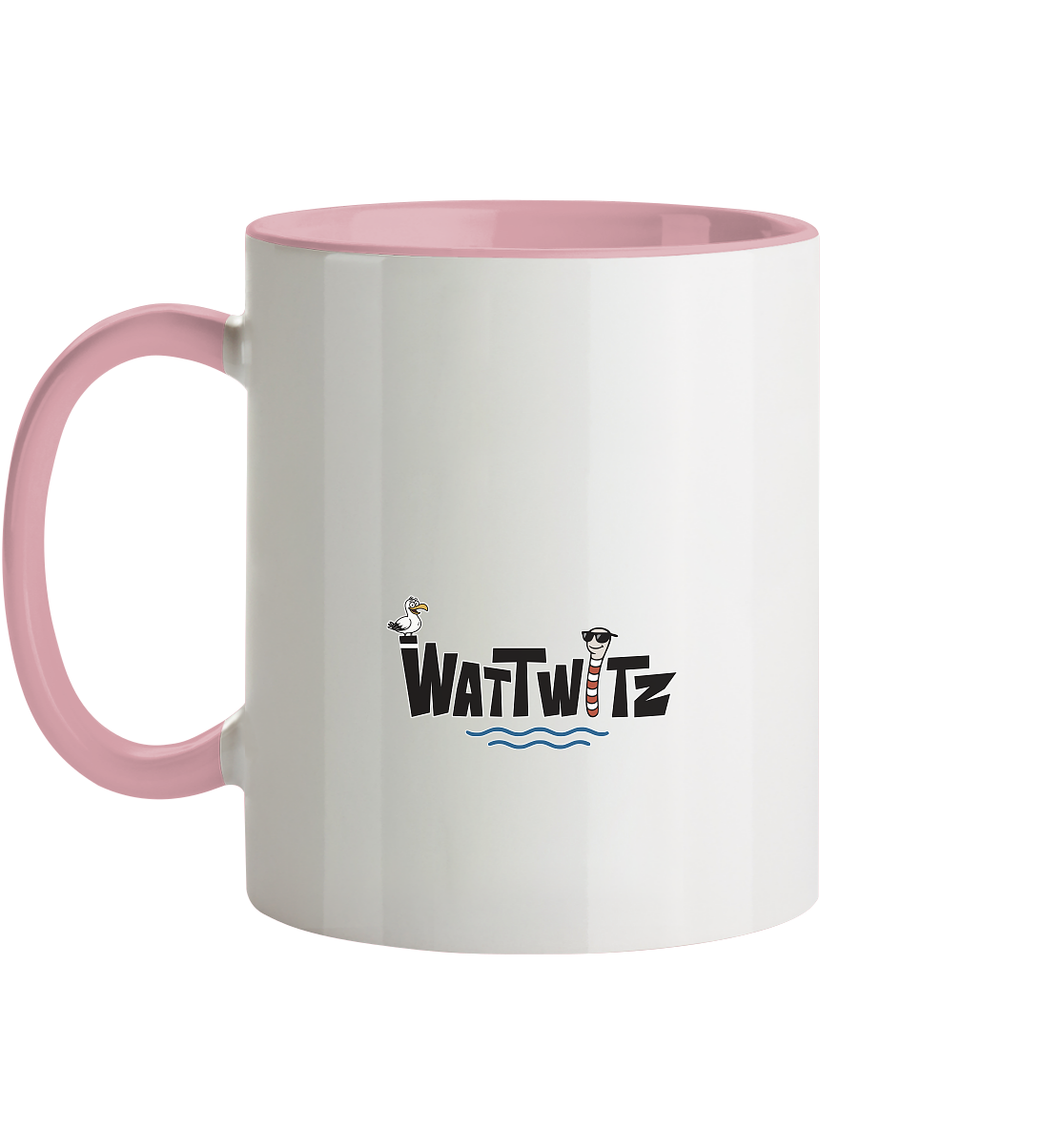 Watt`n Roll, Ebbe-Rock meets Schlick-Attack - Tasse zweifarbig