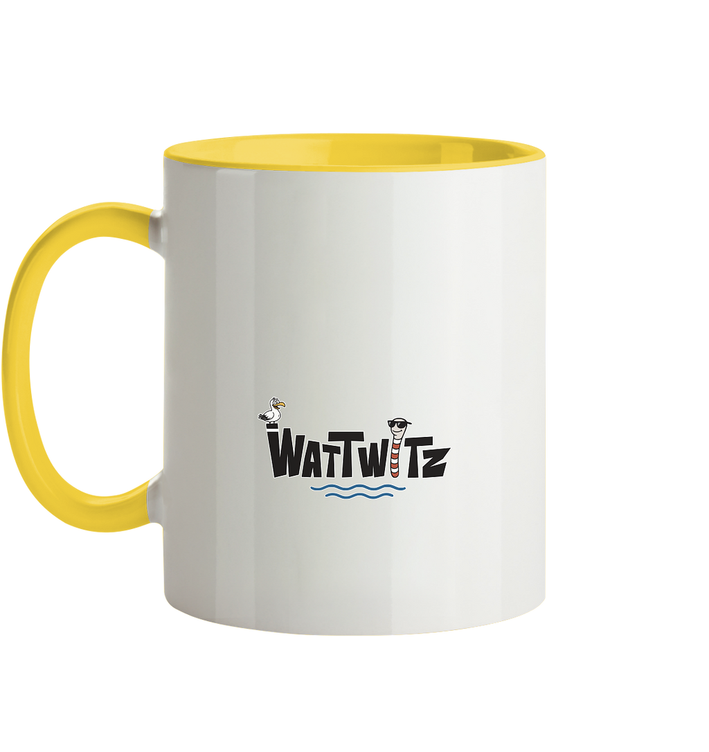 Watt`n Roll, Ebbe-Rock meets Schlick-Attack - Tasse zweifarbig