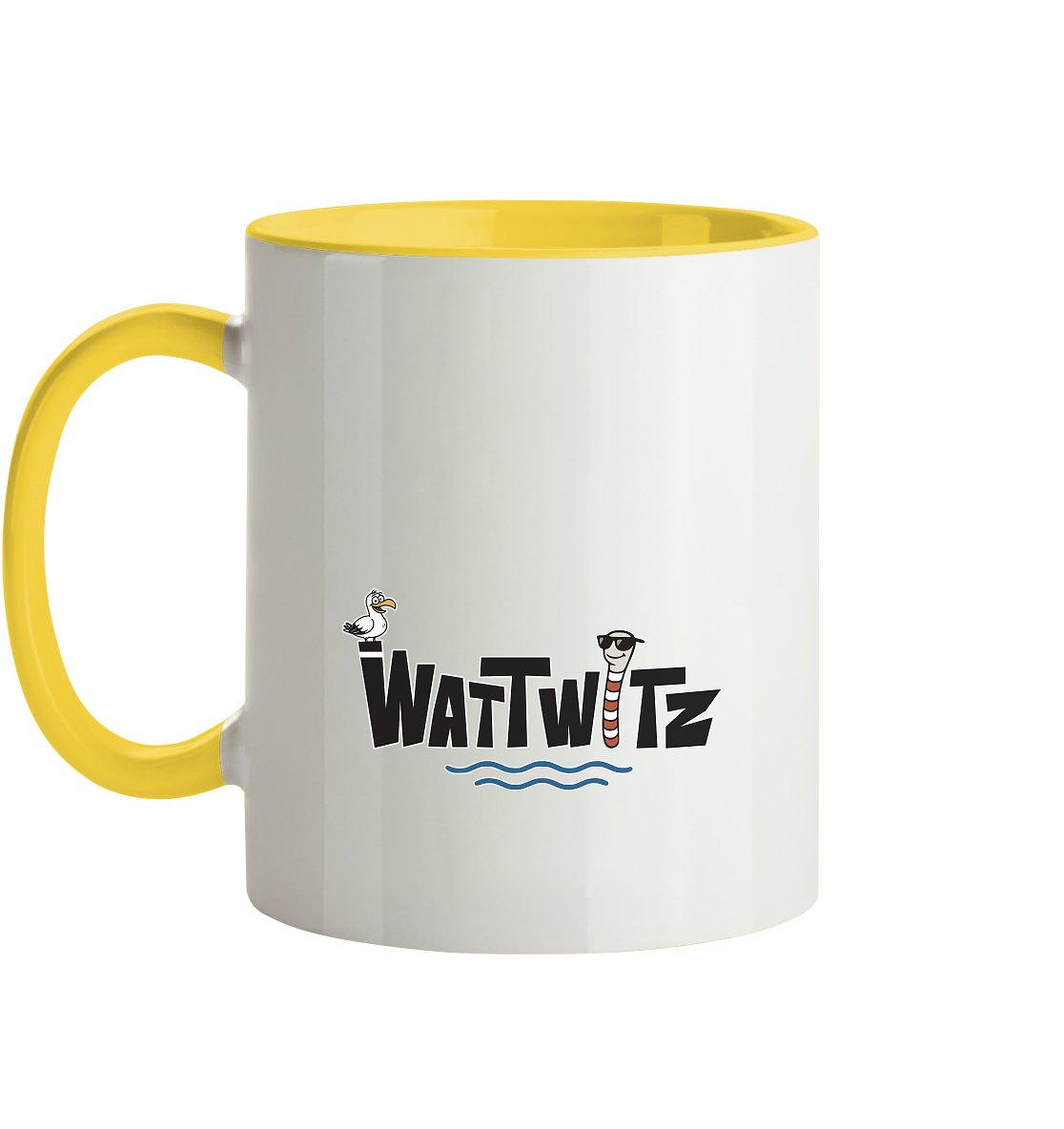 Watt? Agromöwe - Tasse zweifarbig