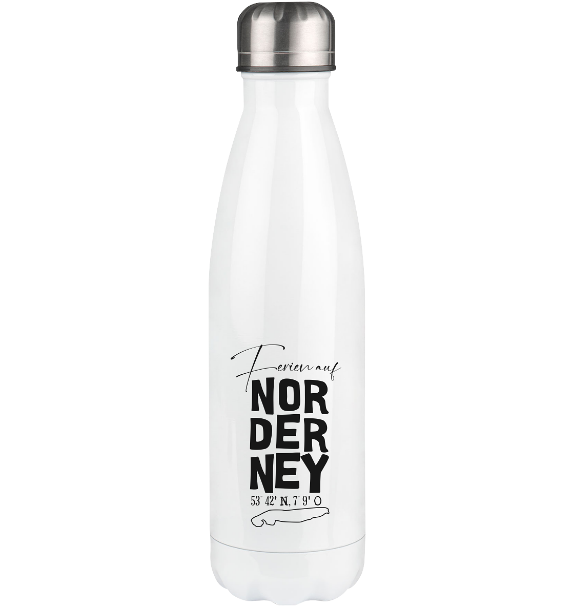 Ferien auf Norderney - Thermoflasche 500ml