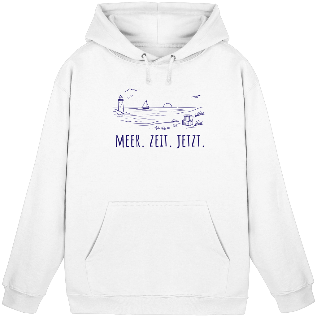 MEER. ZEIT. JETZT. - Basic Unisex Hoodie