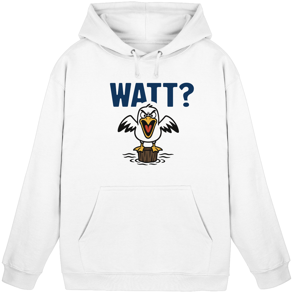 Watt? Agro-Möwe Comic - Basic Unisex Hoodie