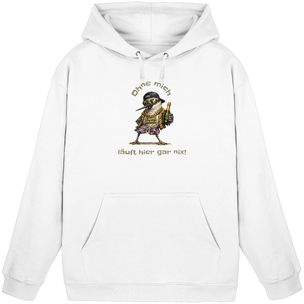 Ohne mich läuft hier gar nix! Strandläufer - Basic Unisex Hoodie