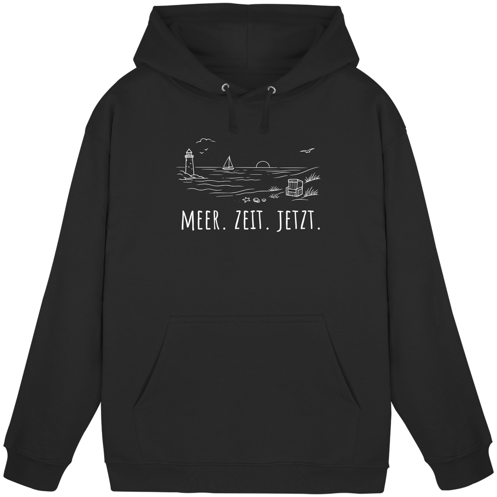 MEER. ZEIT. JETZT. - Basic Unisex Hoodie
