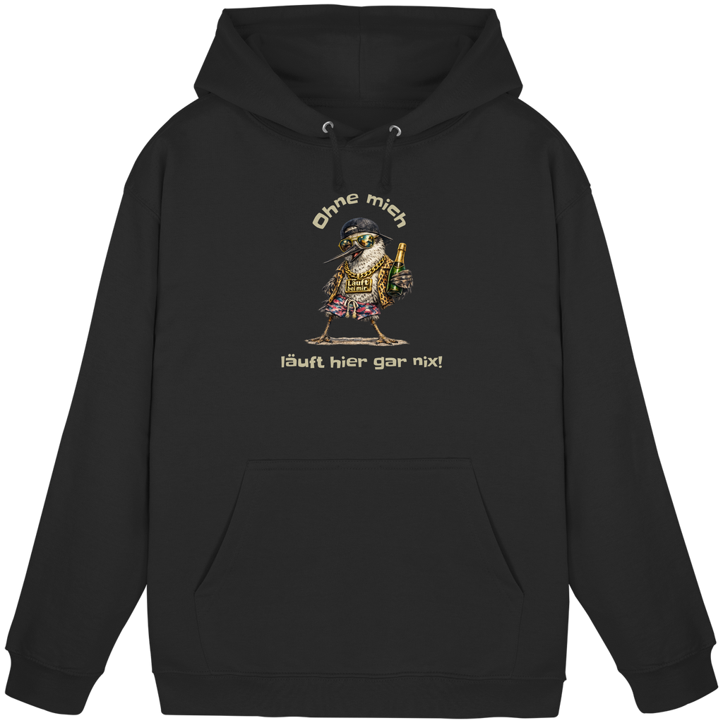 Ohne mich läuft hier gar nix! Strandläufer - Basic Unisex Hoodie