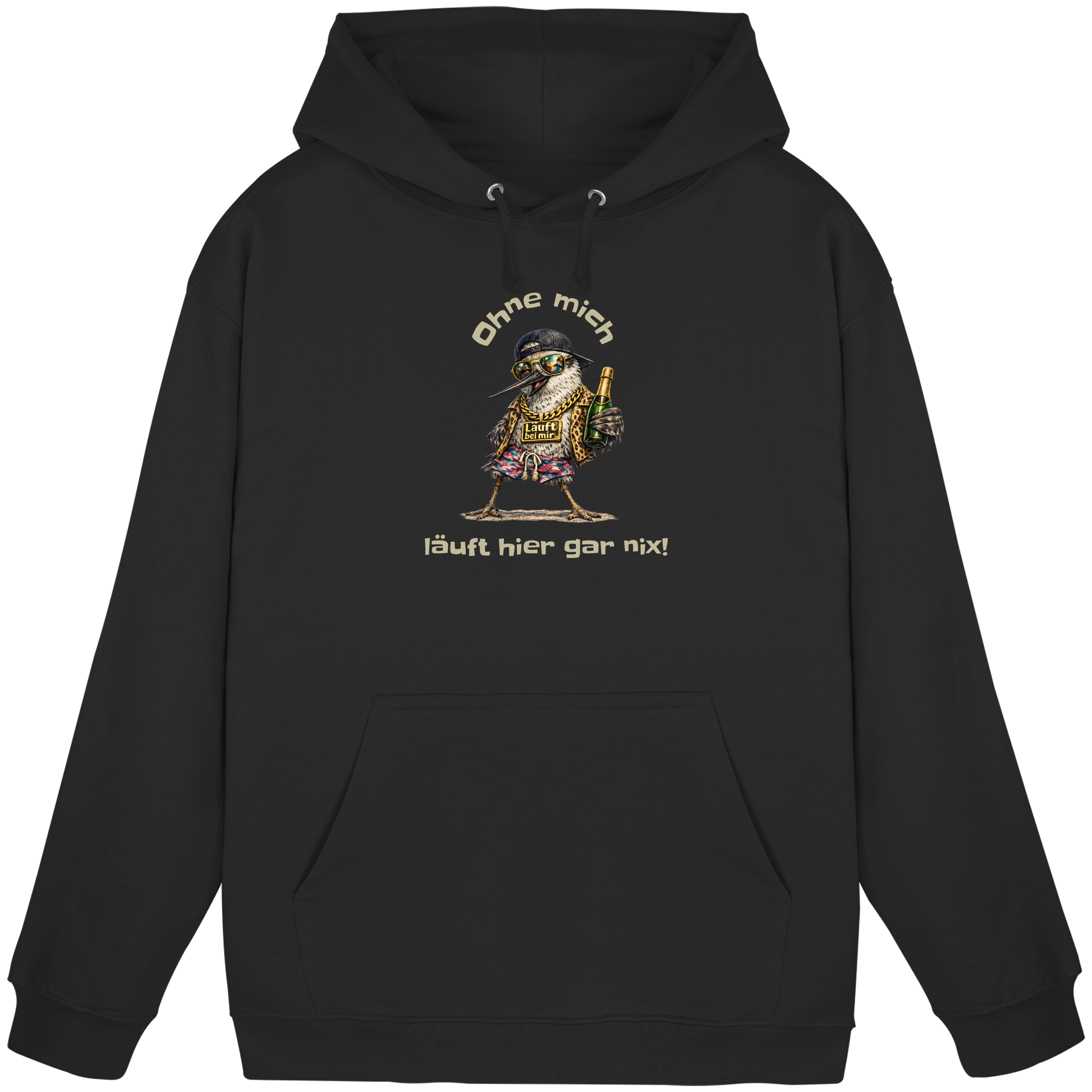 Ohne mich läuft hier gar nix! Strandläufer - Basic Unisex Hoodie
