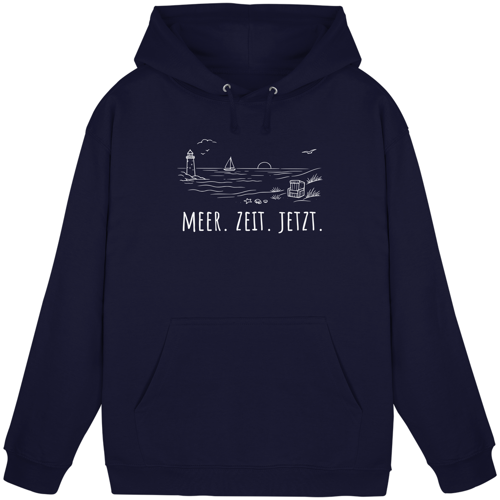 MEER. ZEIT. JETZT. - Basic Unisex Hoodie
