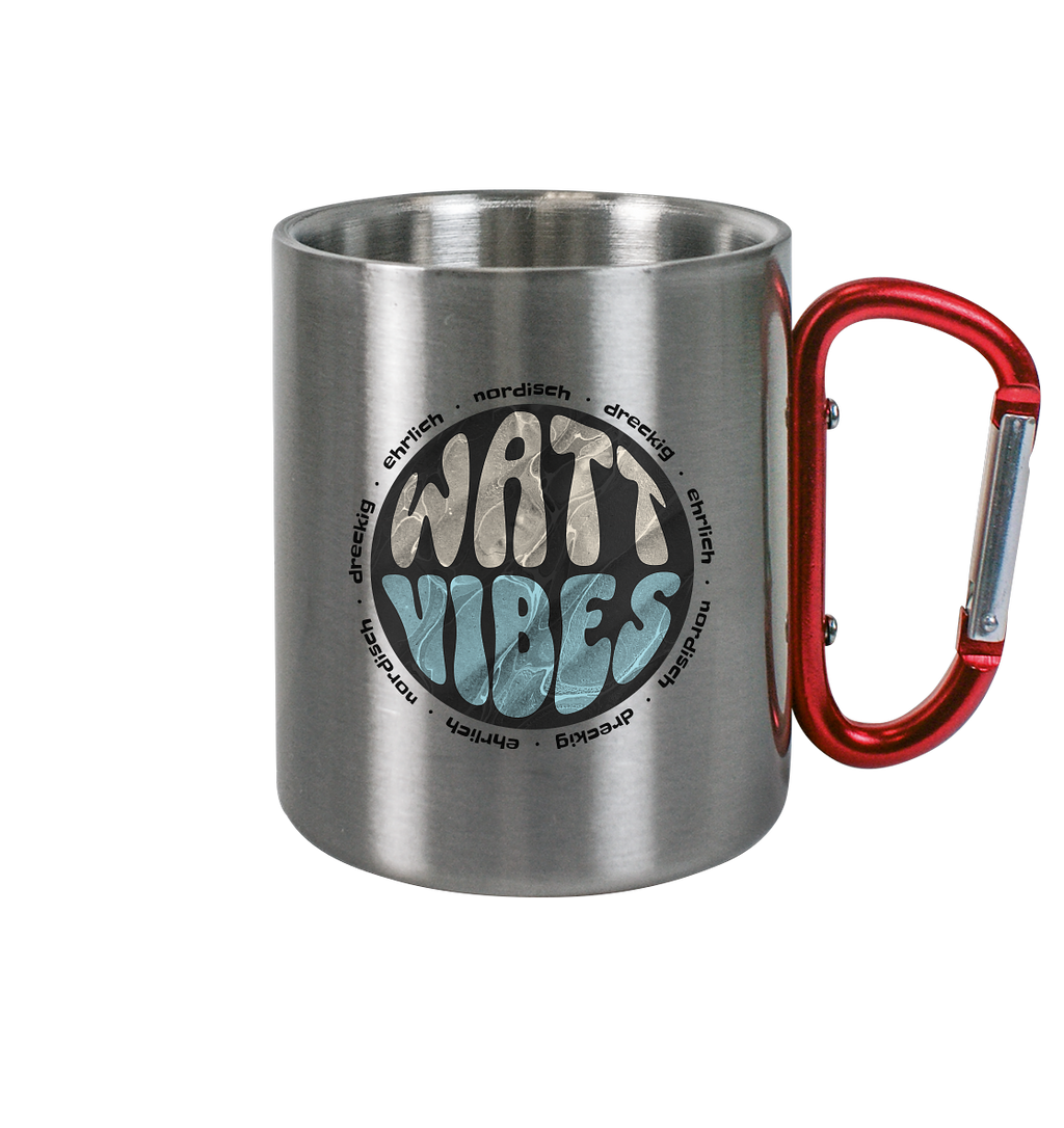 Watt Vibes, dreckig, ehrlich, nordisch - Edelstahl Tasse