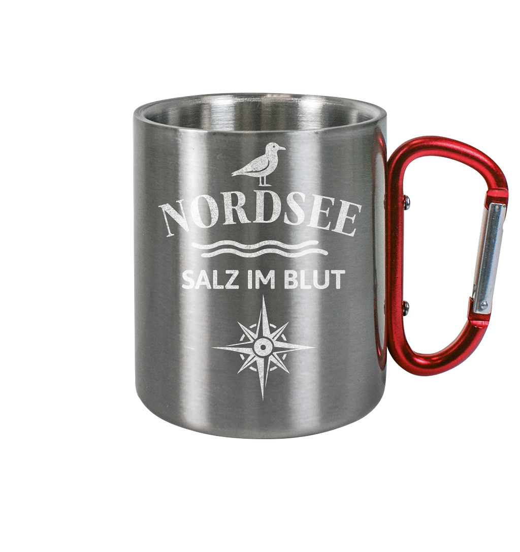 Nordsee - Salz im Blut - Edelstahl Tasse