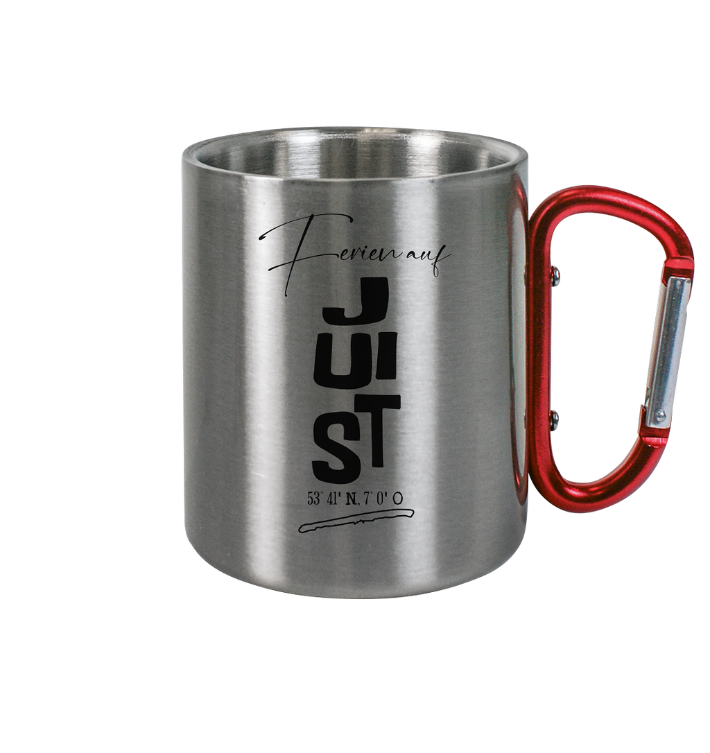 Ferien auf Juist - Edelstahl Tasse