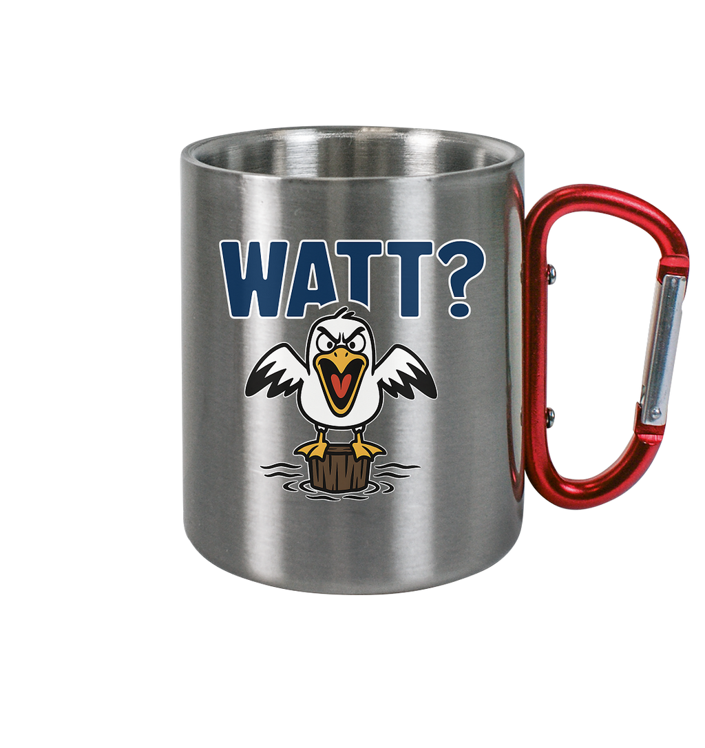 Watt? Agromöwe - Edelstahl Tasse