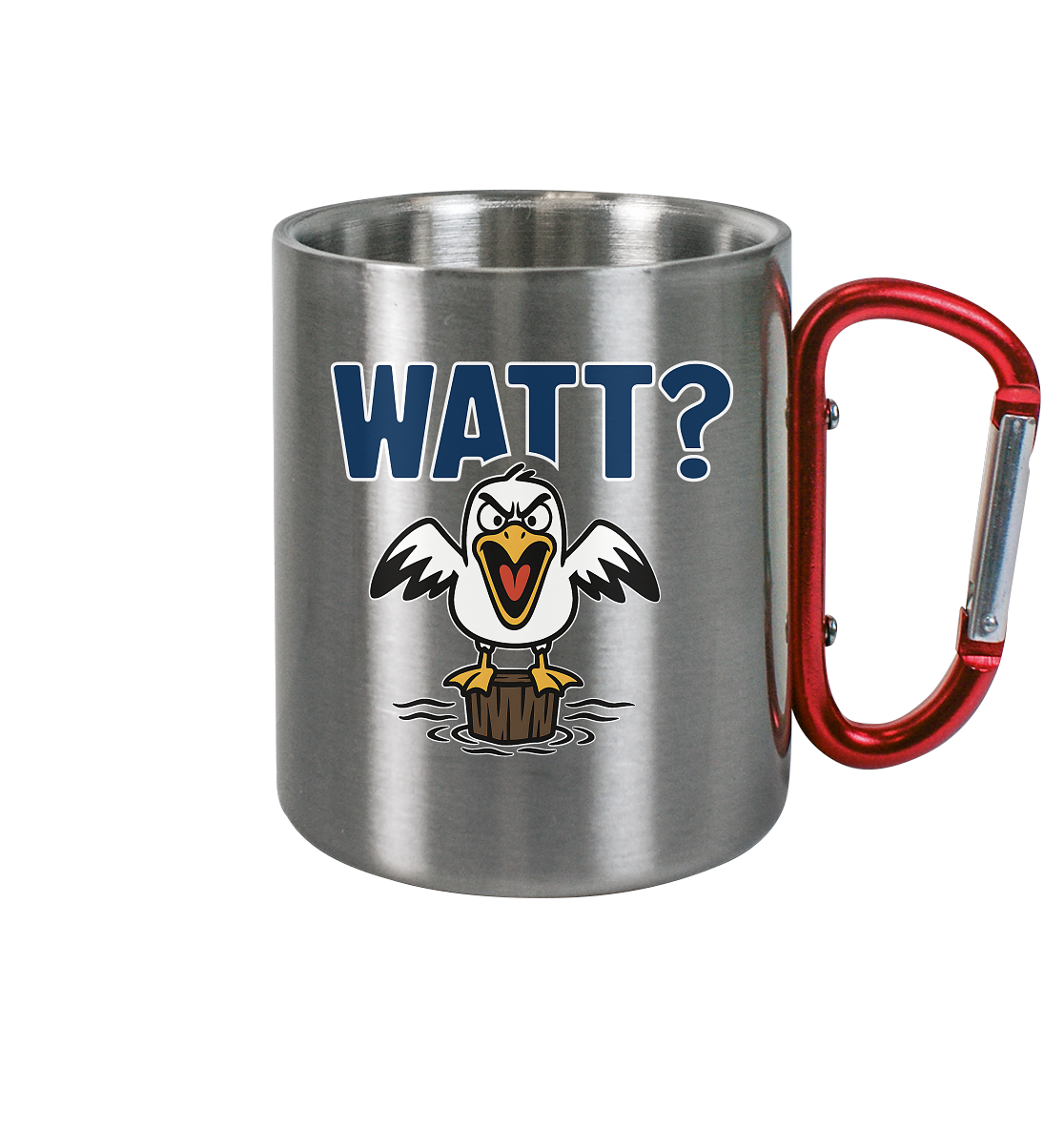 Watt? Agromöwe - Edelstahl Tasse
