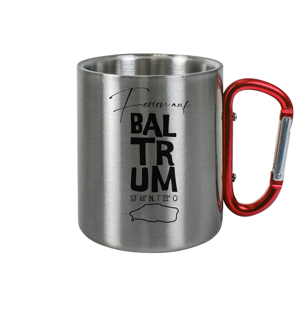 Ferien auf Baltrum - Edelstahl Tasse