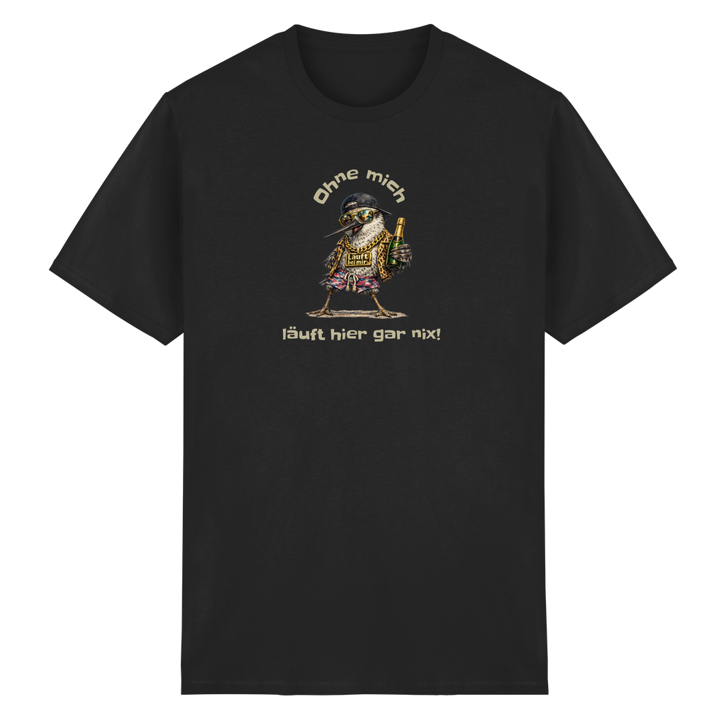 Ohne mich läuft hier gar nix! Strandläufer - Heavy Cotton T-Shirt