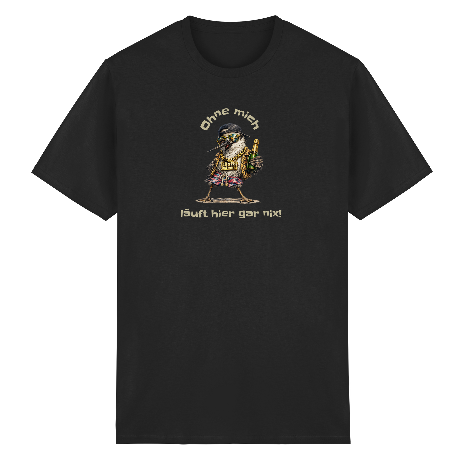 Ohne mich läuft hier gar nix! Strandläufer - Heavy Cotton T-Shirt