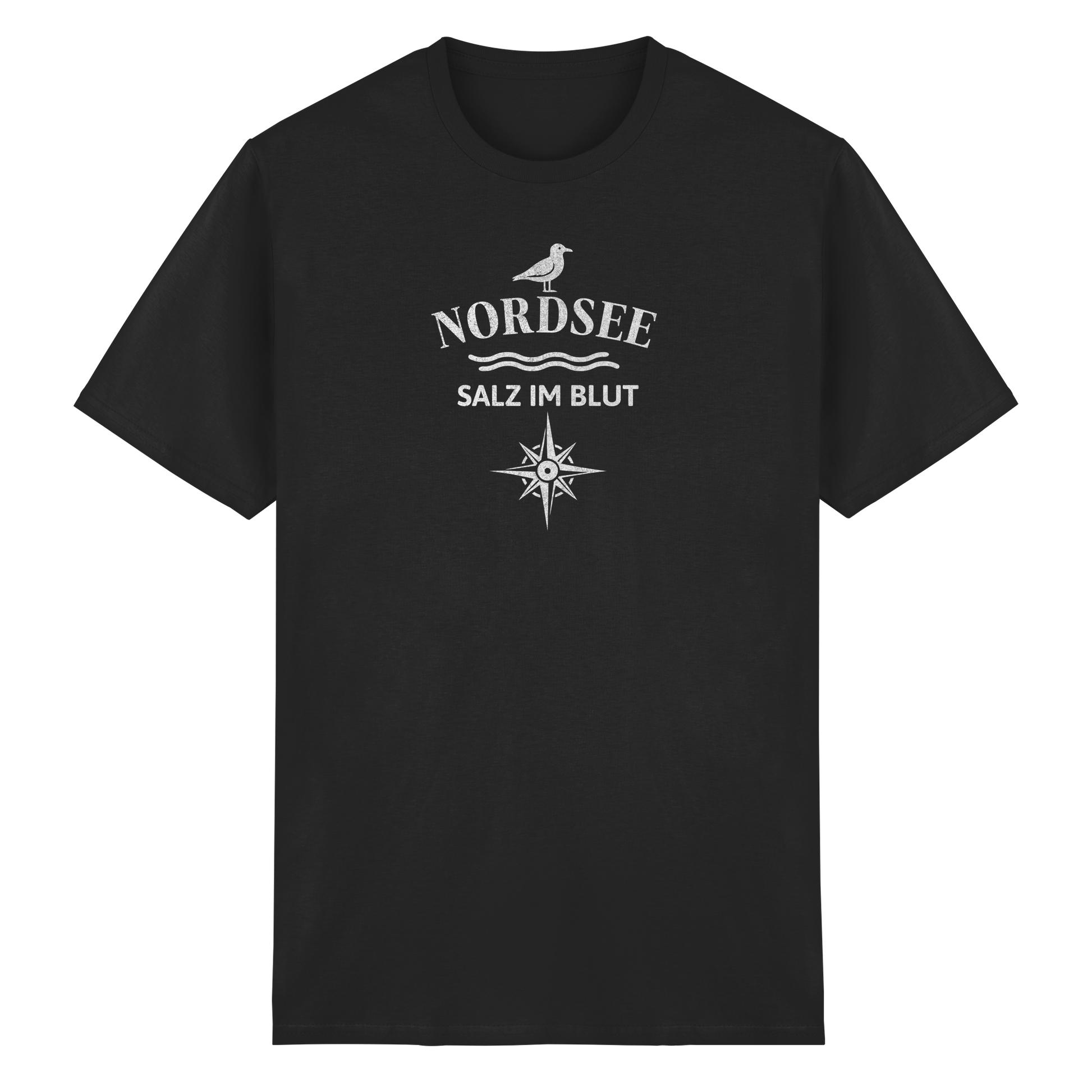 Nordsee. Salz im Blut. - Heavy Cotton T-Shirt