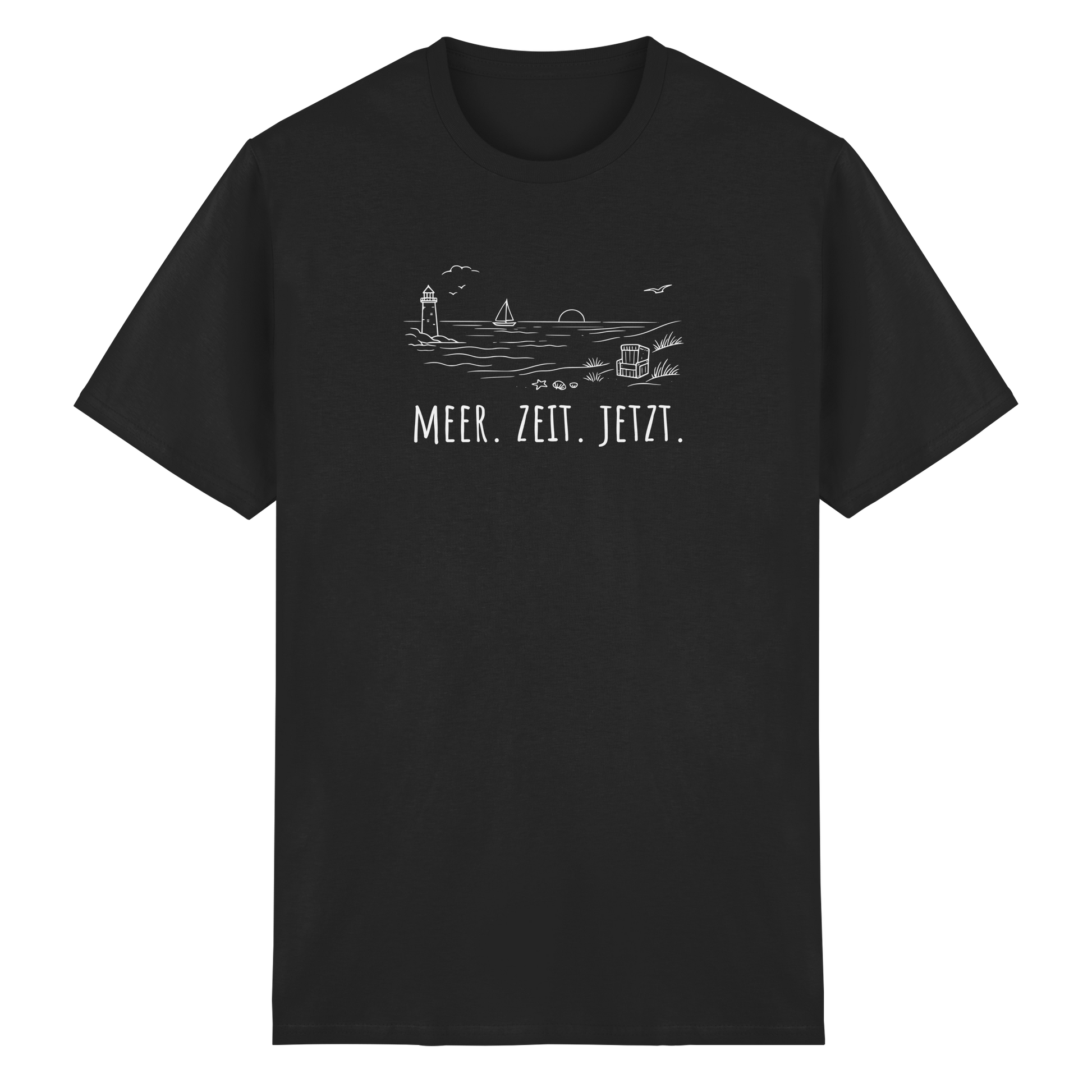 MEER. ZEIT. JETZT. - Heavy Cotton T-Shirt