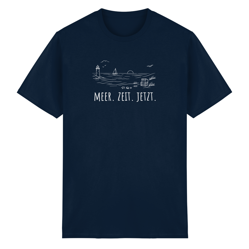 MEER. ZEIT. JETZT. - Heavy Cotton T-Shirt