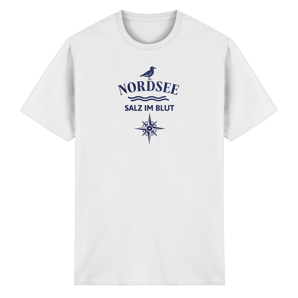 Nordsee. Salz im Blut. - Heavy Cotton T-Shirt