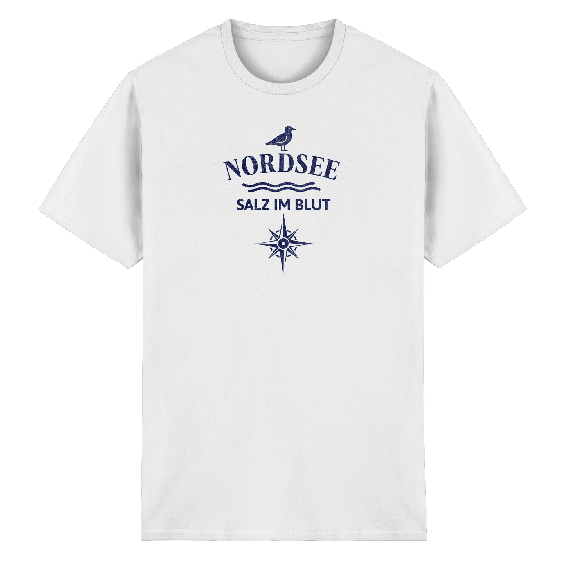 Nordsee. Salz im Blut. - Heavy Cotton T-Shirt