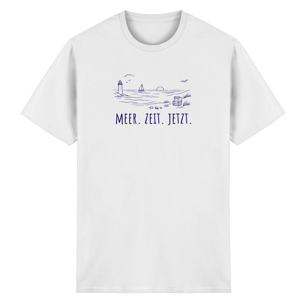 MEER. ZEIT. JETZT. - Heavy Cotton T-Shirt