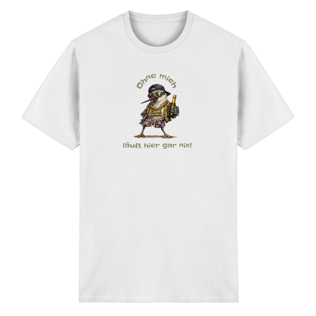 Ohne mich läuft hier gar nix! Strandläufer - Heavy Cotton T-Shirt