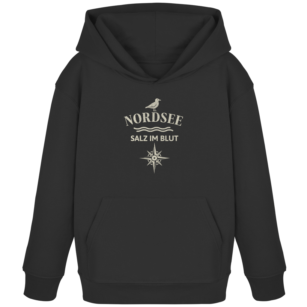 Nordsee - Salz im Blut - Kids Organic Hoodie