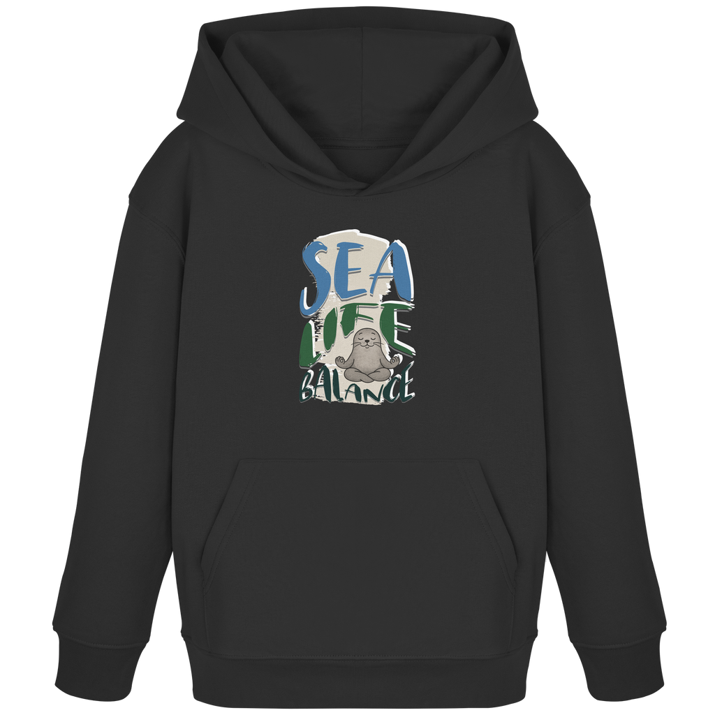 Sea Life Balance - Kids Organic Hoodie