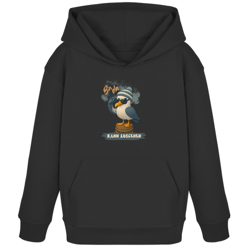 Bin da - kann losgehen - Kids Organic Hoodie