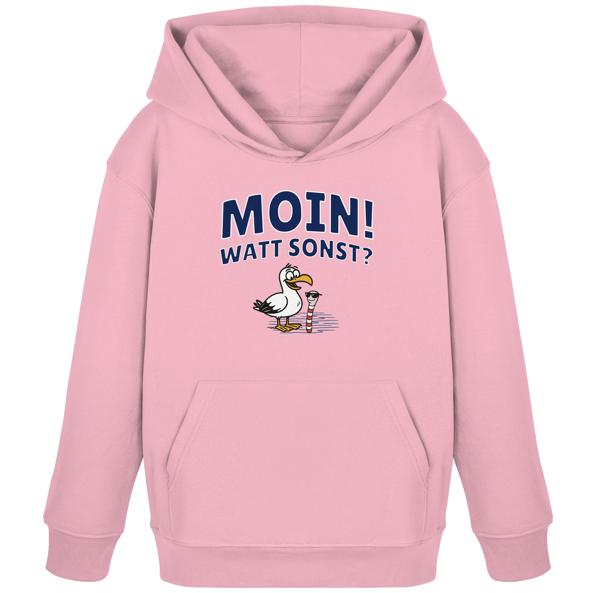 Moin! Watt Sonst? - Kids Organic Hoodie