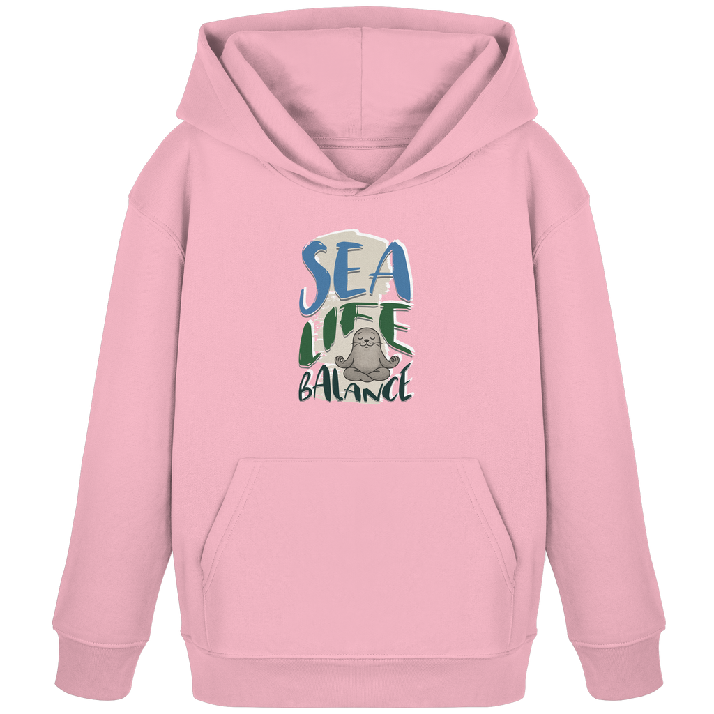 Sea Life Balance - Kids Organic Hoodie