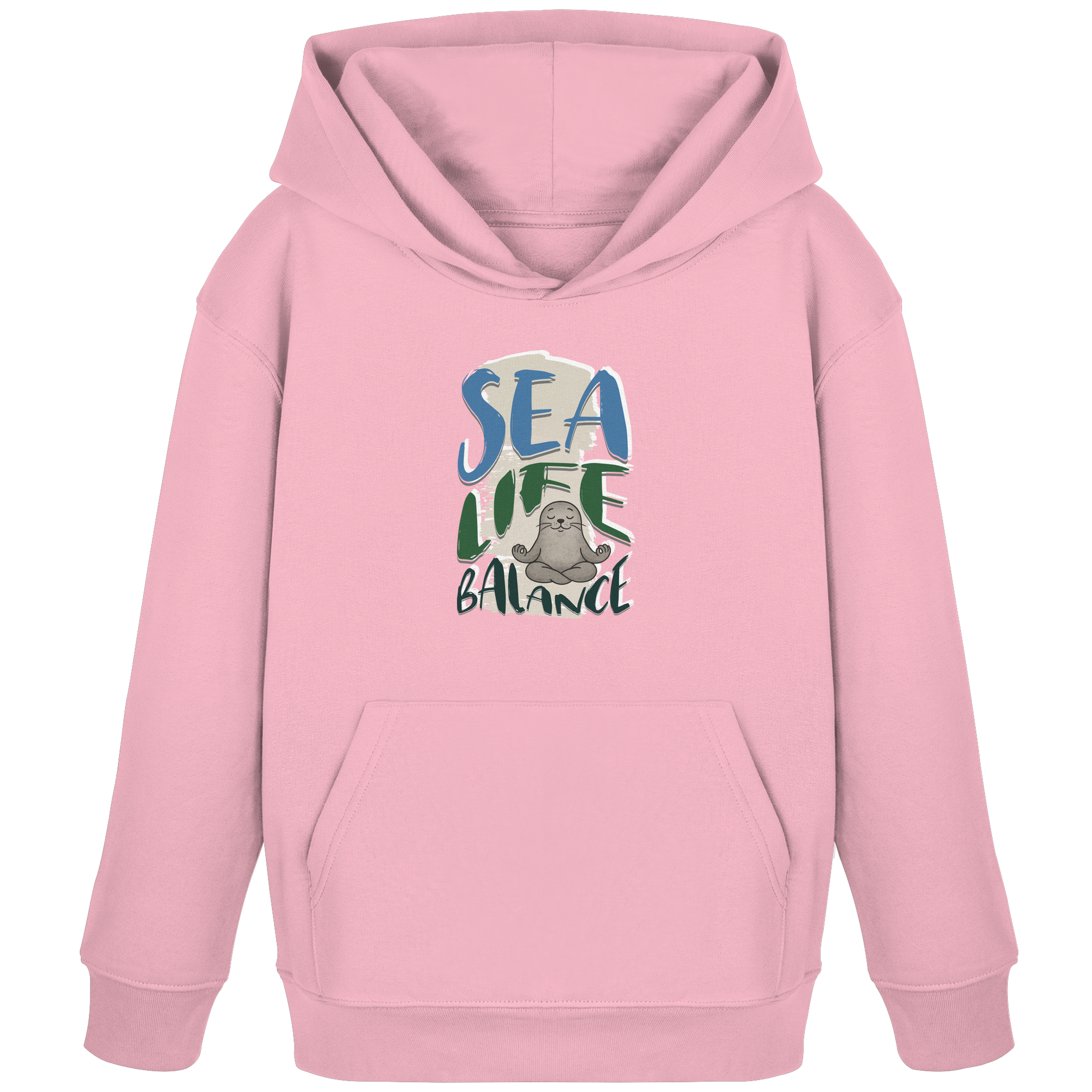 Sea Life Balance - Kids Organic Hoodie