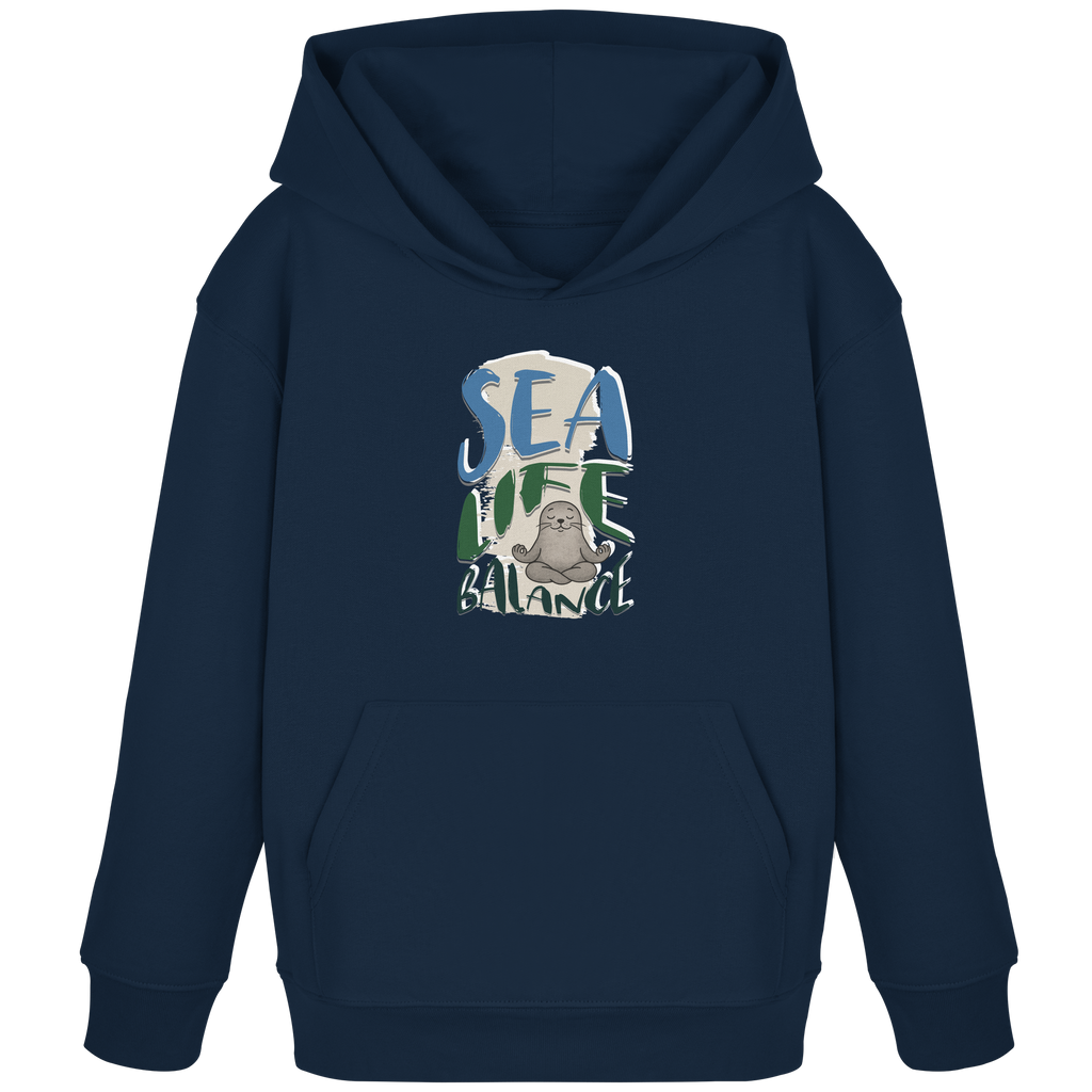 Sea Life Balance - Kids Organic Hoodie