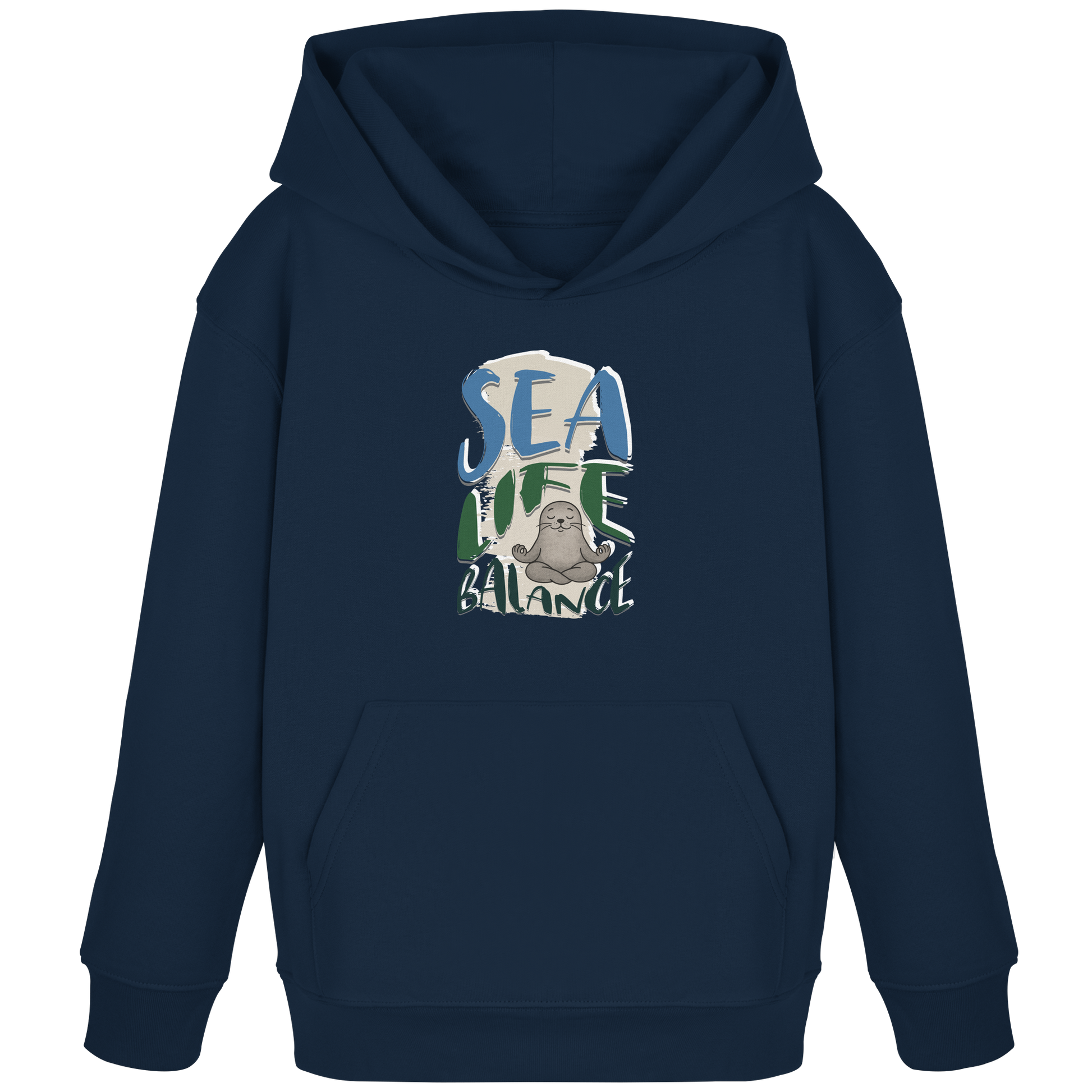 Sea Life Balance - Kids Organic Hoodie