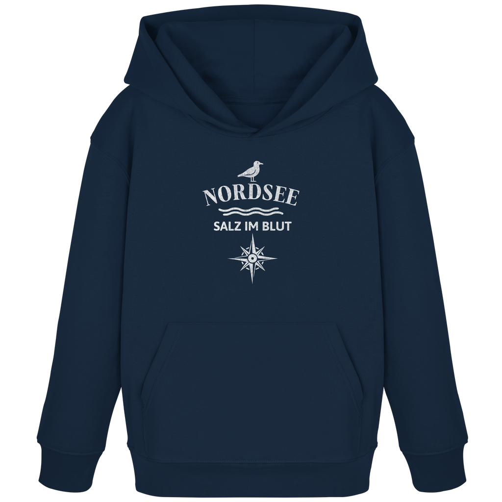Nordsee - Salz im Blut - Kids Organic Hoodie