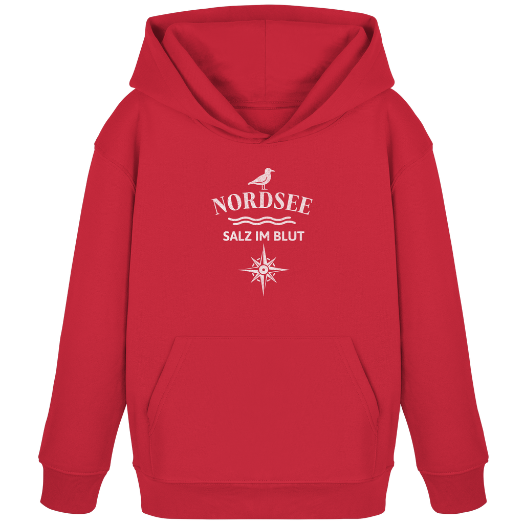 Nordsee - Salz im Blut - Kids Organic Hoodie