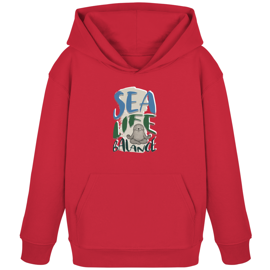 Sea Life Balance - Kids Organic Hoodie