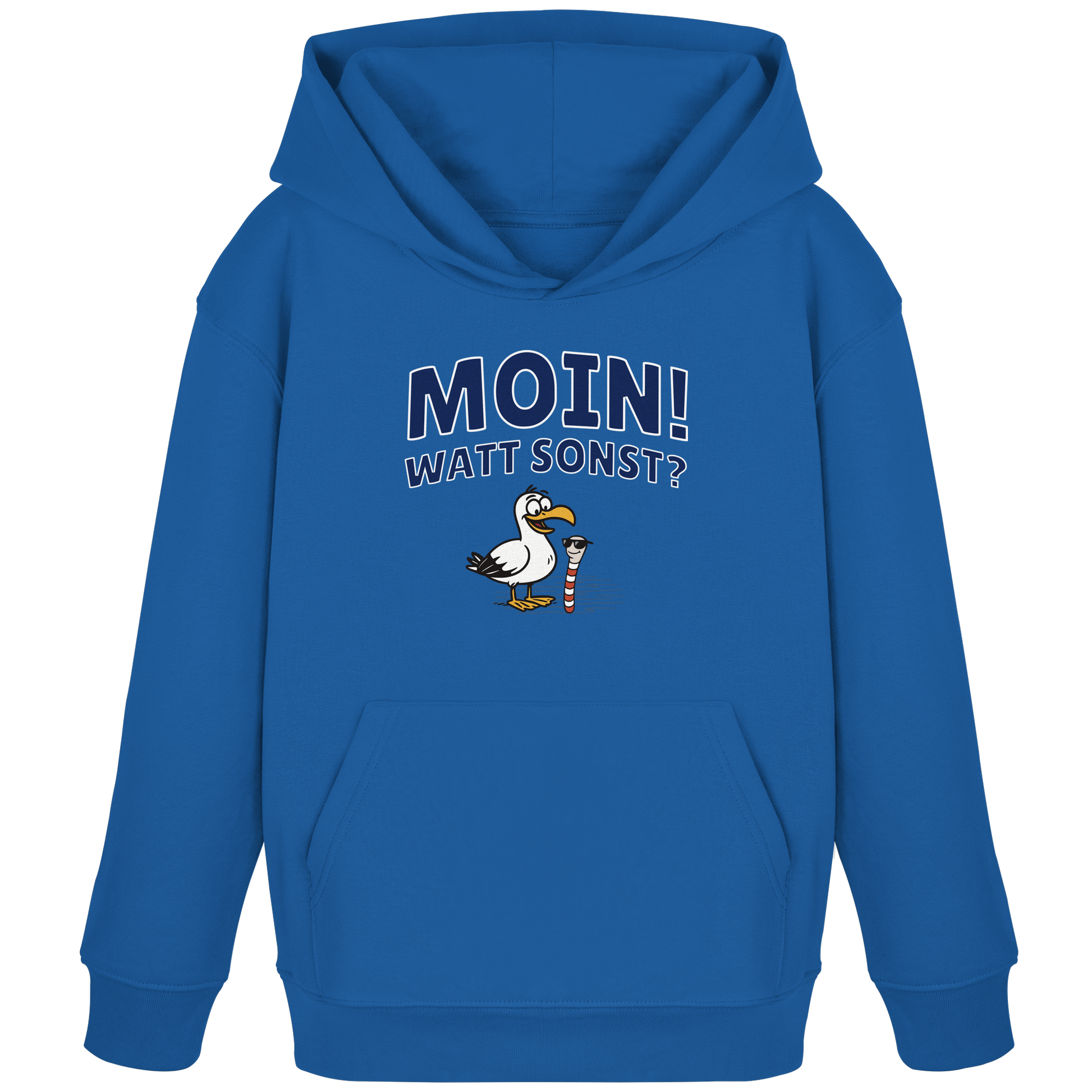 Moin! Watt Sonst? - Kids Organic Hoodie