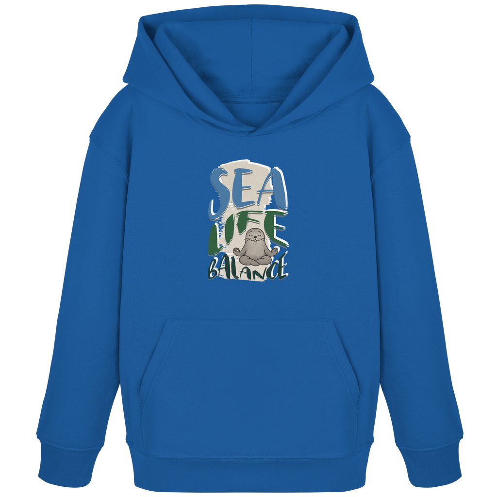 Sea Life Balance - Kids Organic Hoodie