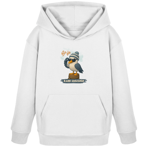 Bin da - kann losgehen - Kids Organic Hoodie