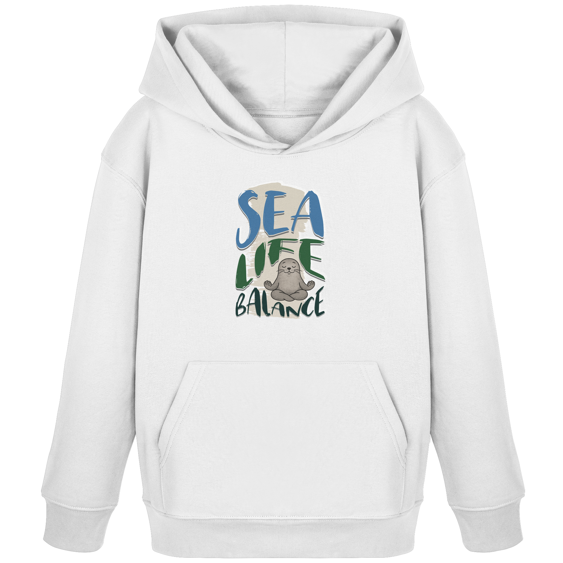 Sea Life Balance - Kids Organic Hoodie
