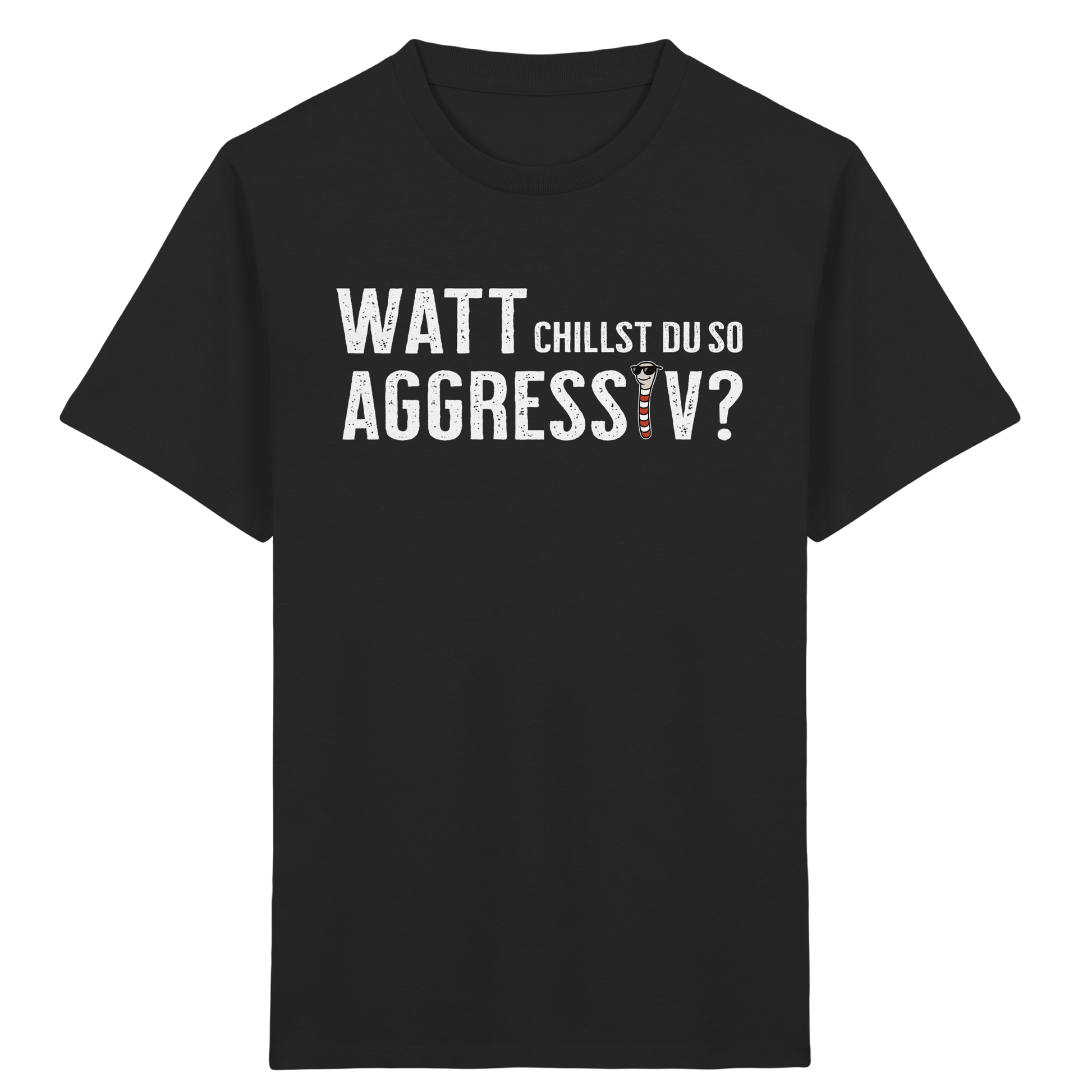 Watt chillst du so aggresiv? - Kids Organic Shirt