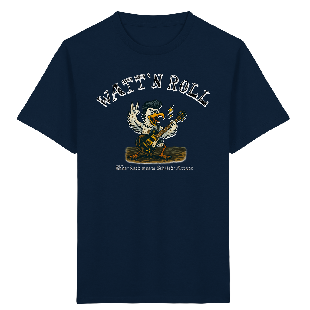 Watt`n Roll, Ebbe-Rock meets Schlick-Attack - Kids Organic Shirt