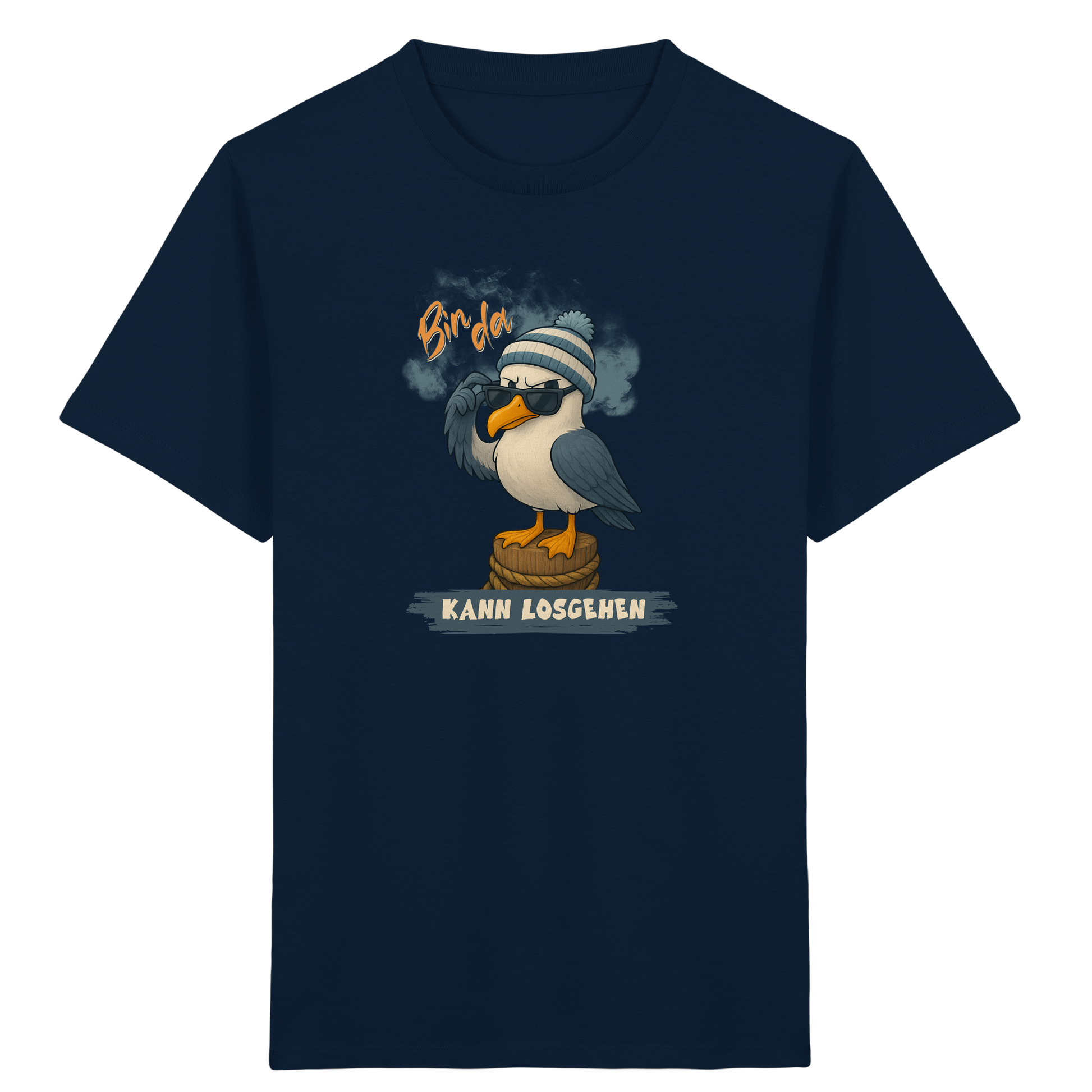 Bin da - kann losgehen - Kids Organic Shirt