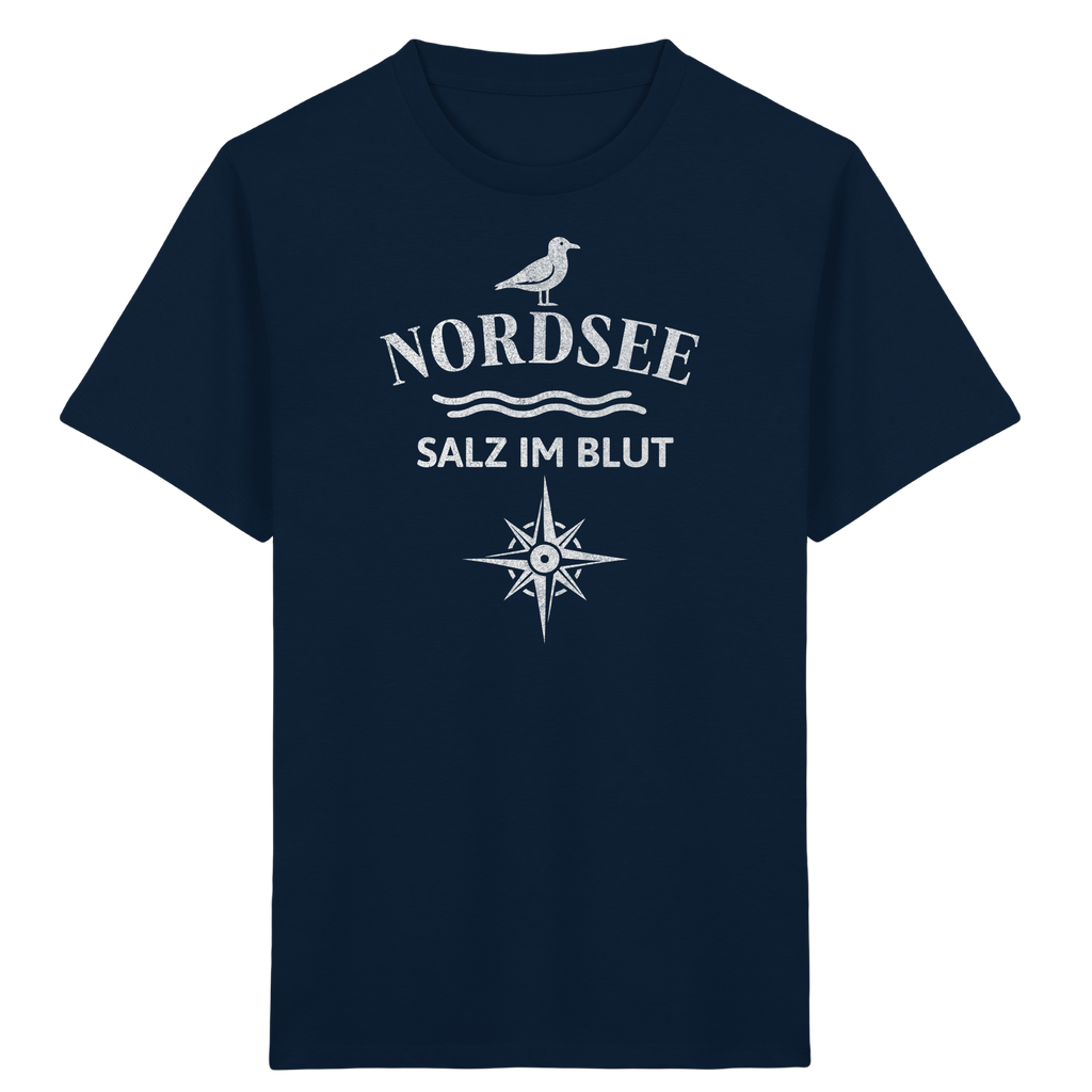 Nordsee - Salz im Blut - Kids Organic Shirt